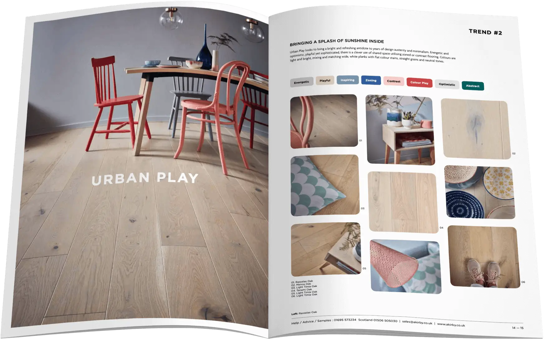 Open flooring brochure cover