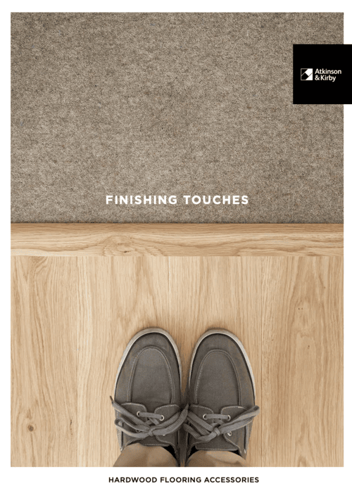 Brochure cover:Finishing Touches - Flooring Accessories
