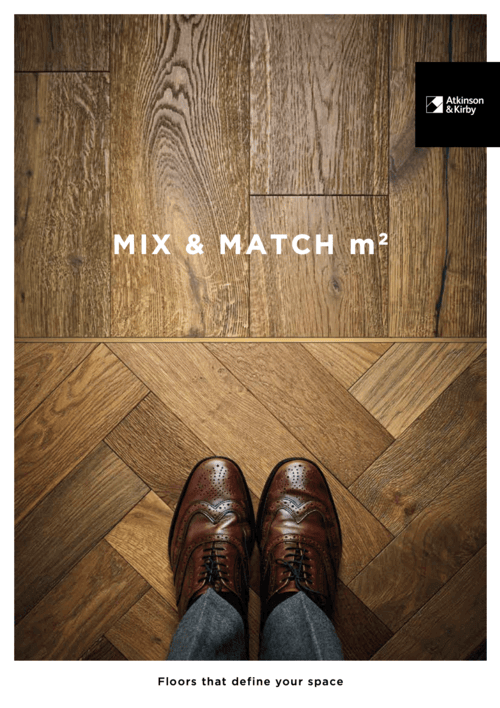 Brochure cover: Mix & Match Flooring Collection