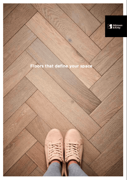 Brochure cover: Hardwood Flooring Product Guide